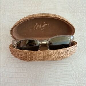Maui jim Transparent Sunglasses with Dark Lenses